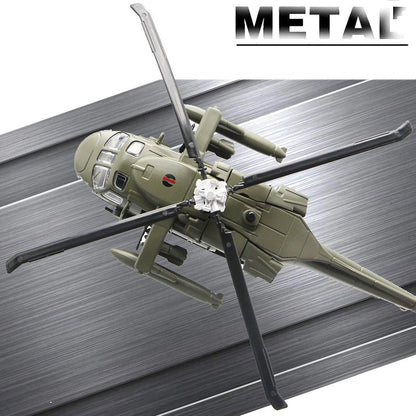 Sikorsky  UH-60 Black Hawk Helicopter Diecast Collectible Model Sound & Light Effects