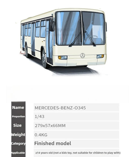 1:43 O345 Intercity Bus – ABS Collector Model