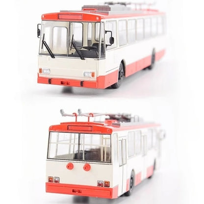 1:43 Škoda 14TR Czech Double-Axle Trolleybus Die-Cast Model