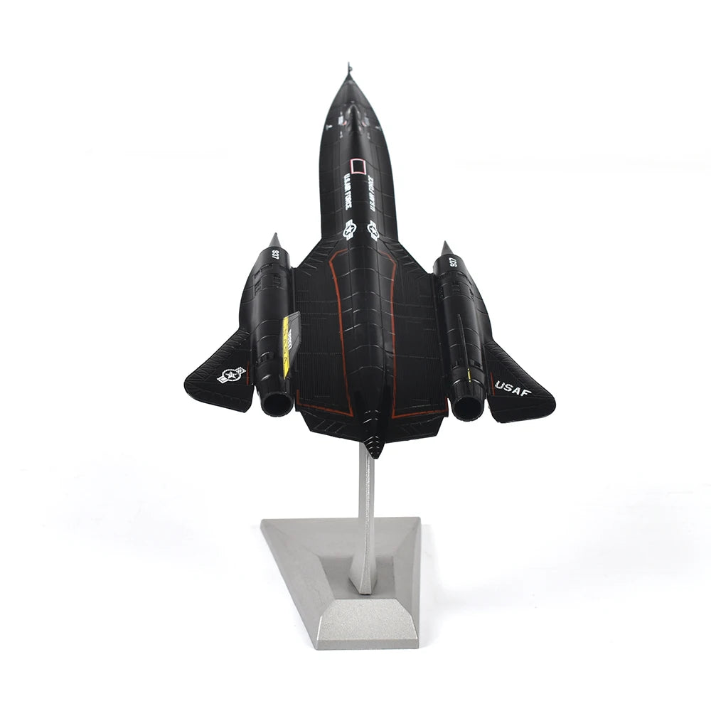 JASON TUTU 1/144 Scale Alloy Model Diecast fighter SR-71 lockheed Blackbird  Aircraft Model Plane DropShippg