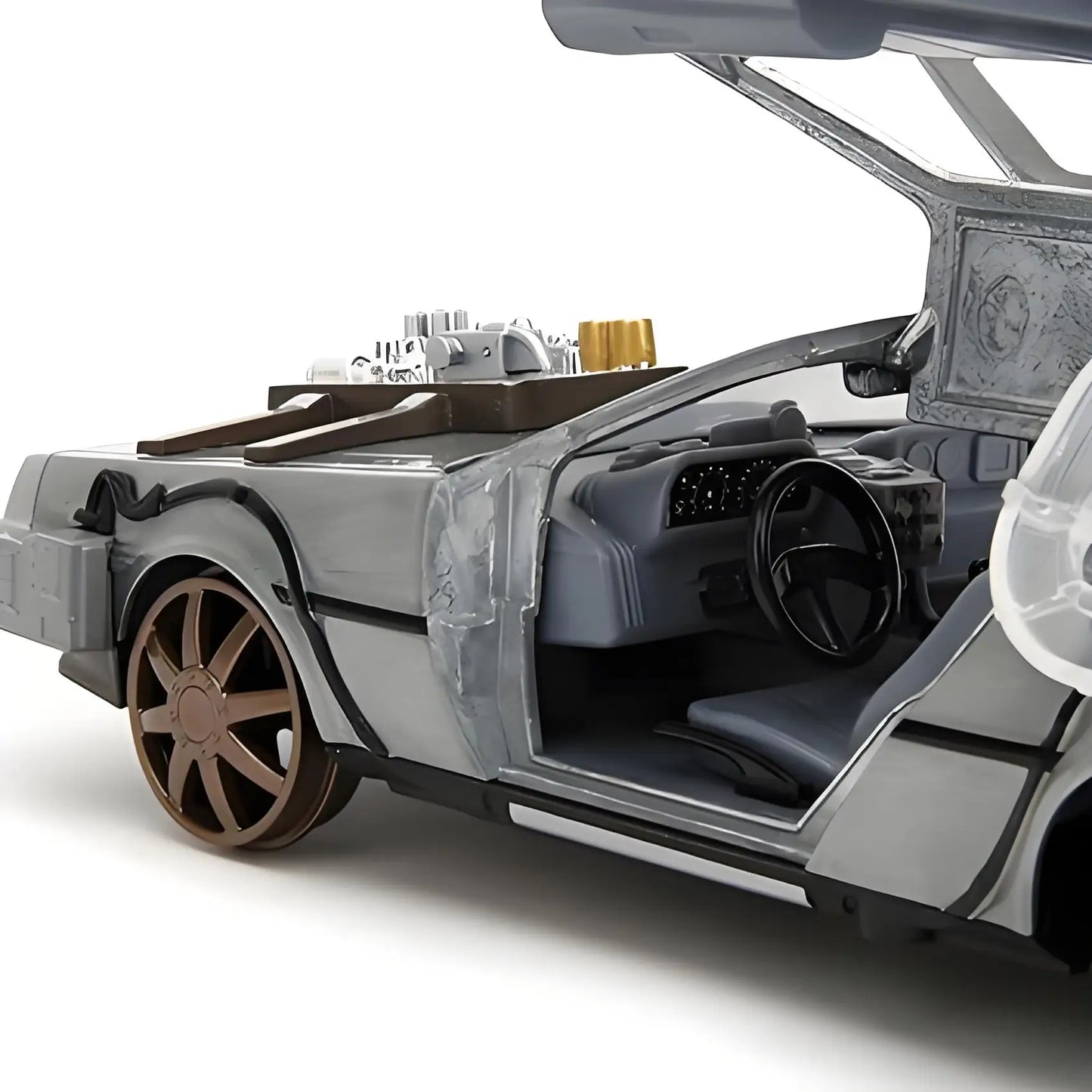 JADA 1:24 Back to the Future DeLorean DMC-12 Diecast Model Car