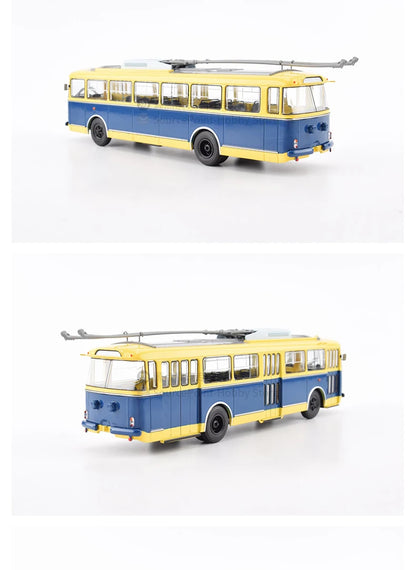 Skoda 9TR Diecast Trackless Tram Bus Model