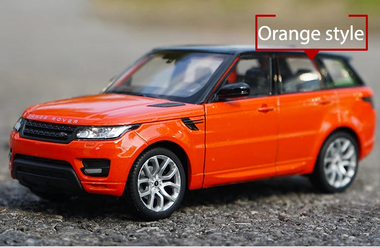 WELLY 1:24 Land Rover Range Rover Sport Alloy Car Diecasts & Toy Vehicles Car Model Miniature Scale Model Car Toy For Children