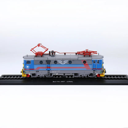 1:87 HO Scale RC3 Nr1027 Retro Electric Locomotive Model – High-End Collectible Display Train