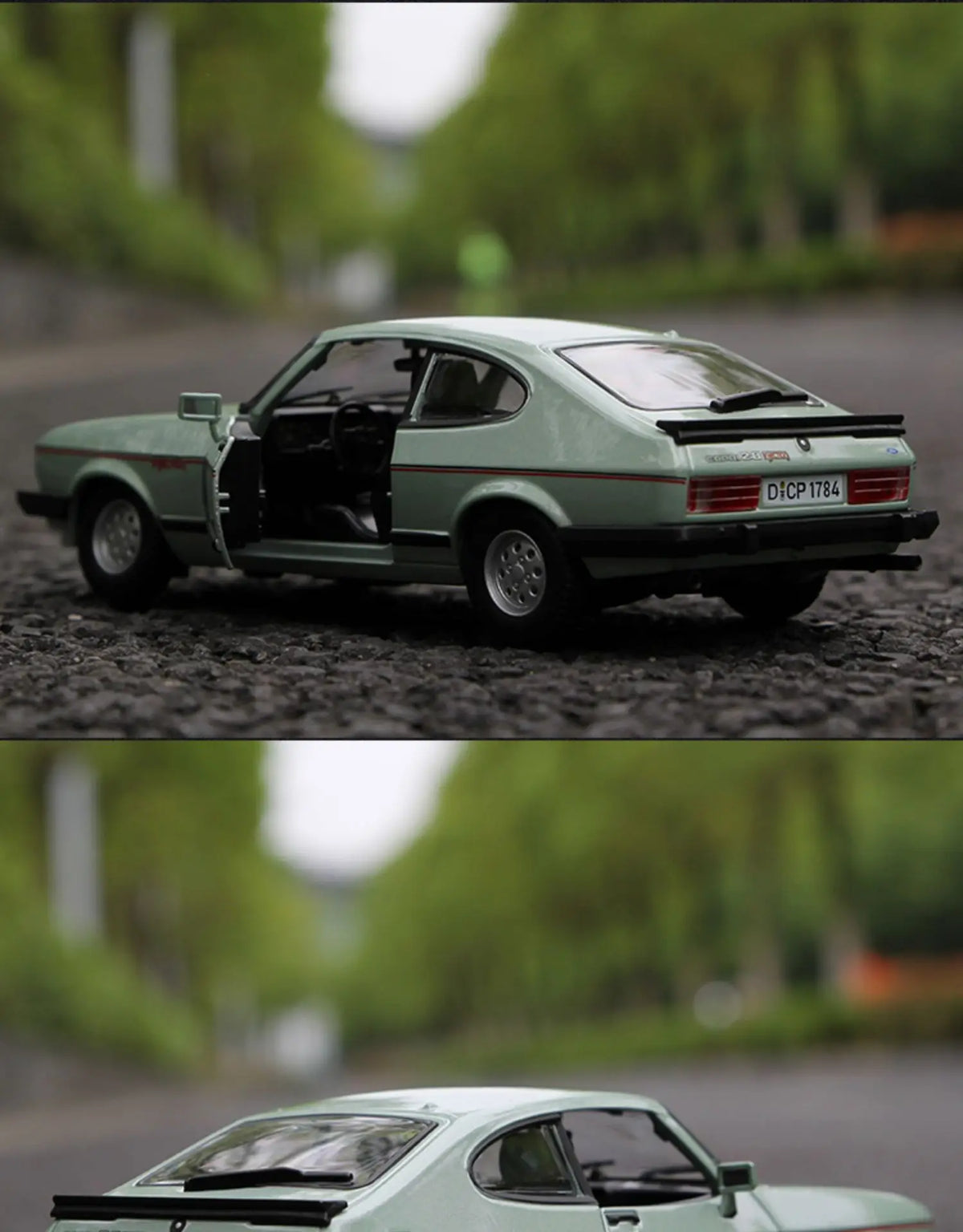 Bburago 1:24 Ford Capri 1982 Alloy Car Diecasts & Toy Vehicles Car Model Miniature Scale Model Car For Children