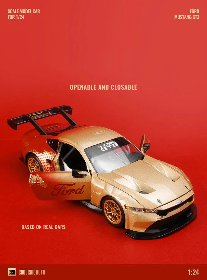 Ford Mustang GT3 Limited Edition Alloy Racing Car Model