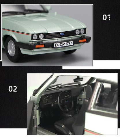 Bburago 1:24 Ford Capri 1982 Alloy Car Diecasts & Toy Vehicles Car Model Miniature Scale Model Car For Children