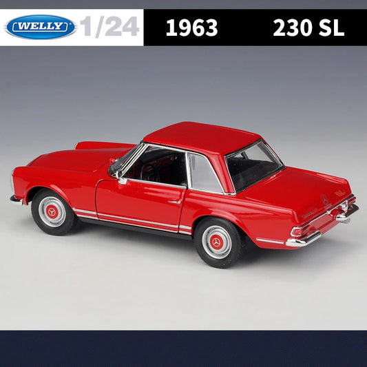1:24 Mercedes-Benz 230 SL 1963 – Diecast Collector Model