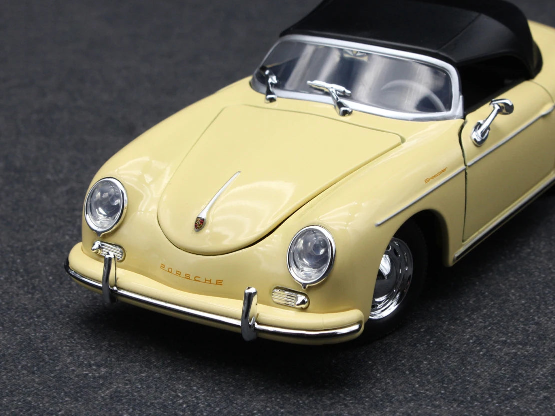 WELLY 1:24 Porsche 356A Speedster Alloy Car Model Diecasts & Toy Vehicles Collect Car Toy Boy Birthday gifts