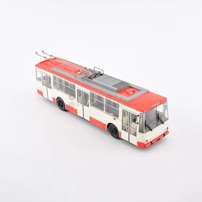 1:43 Škoda 14TR Czech Double-Axle Trolleybus Die-Cast Model