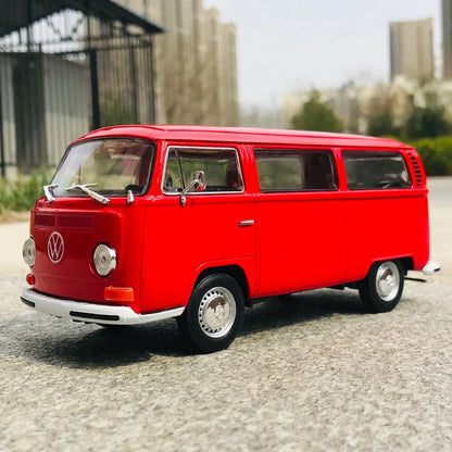 WELLY 1:24 Volkswagen VW T1 Bus Diecast Model Car