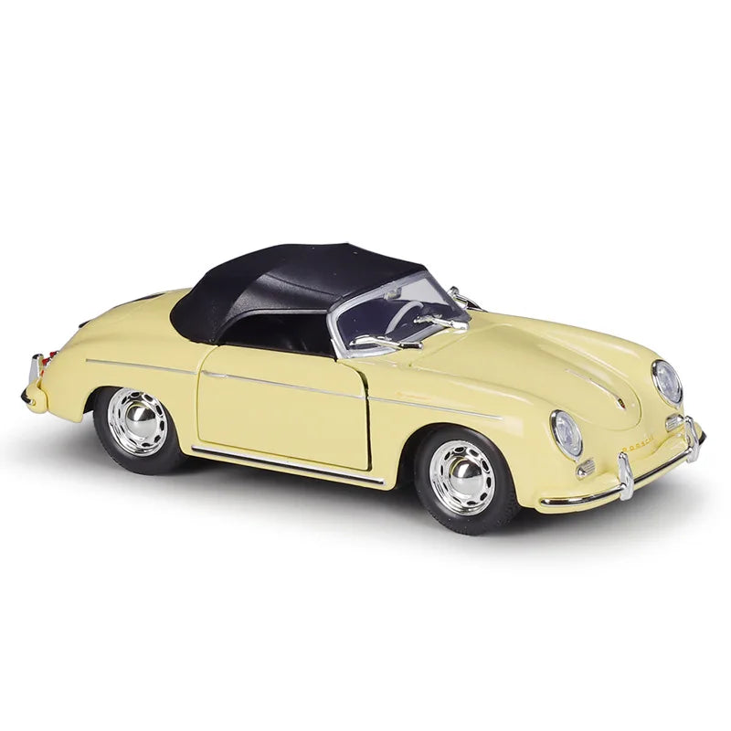 WELLY 1:24 Porsche 356A Speedster Alloy Car Model Diecasts & Toy Vehicles Collect Car Toy Boy Birthday gifts