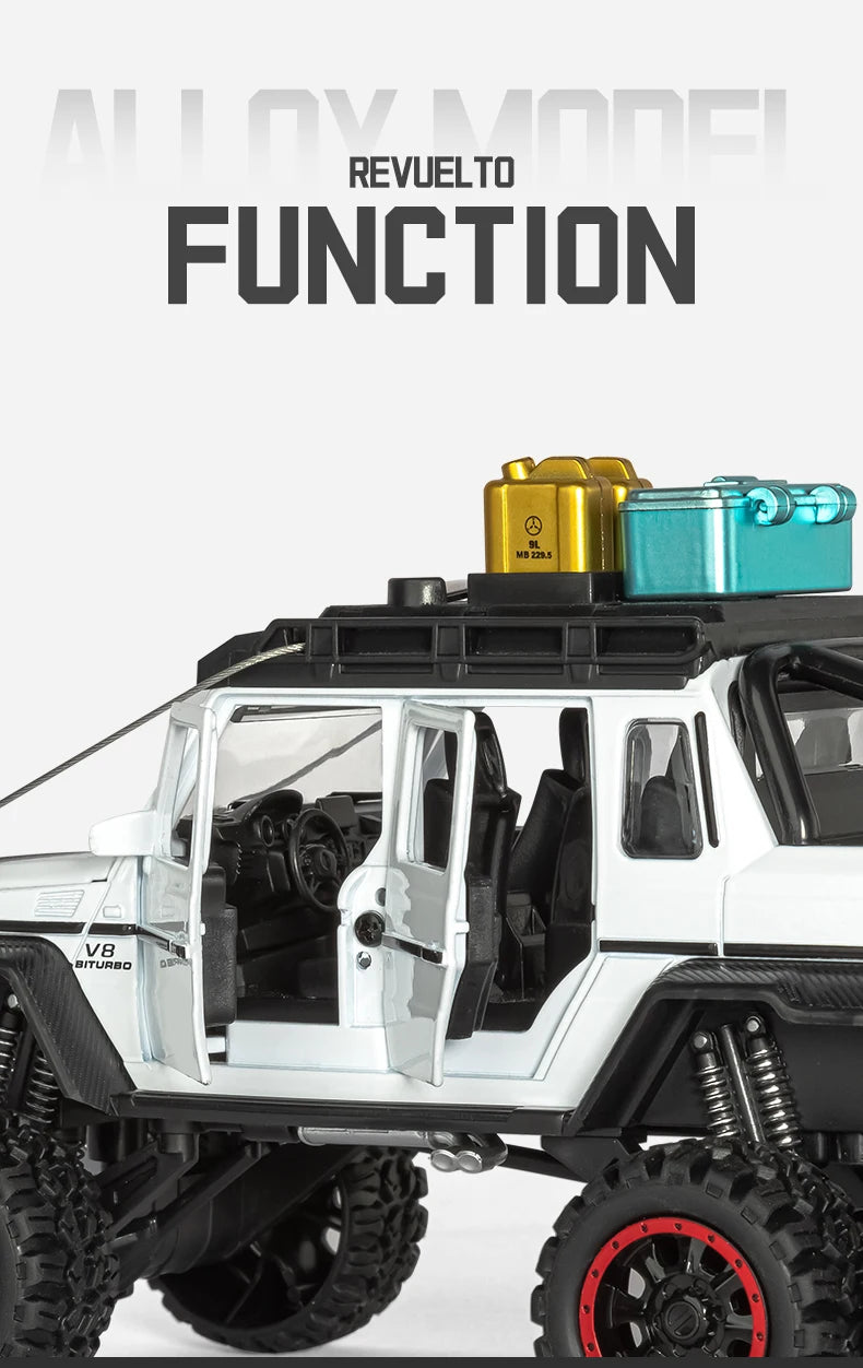 G63 6X6 Adventure Edition Diecast Alloy Car Model