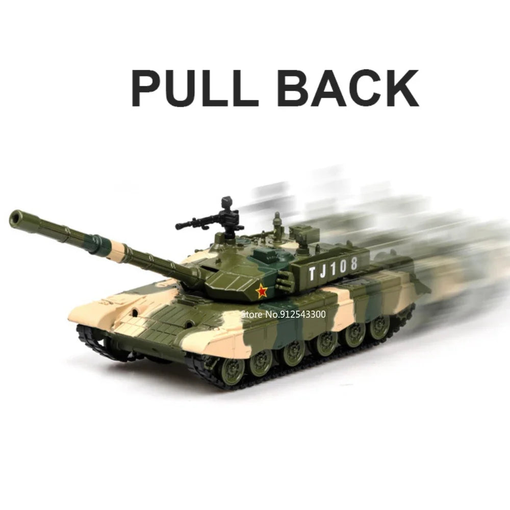 Type ZTZ-99 Tank Diecast Collectible Model - Sound & Light Edition