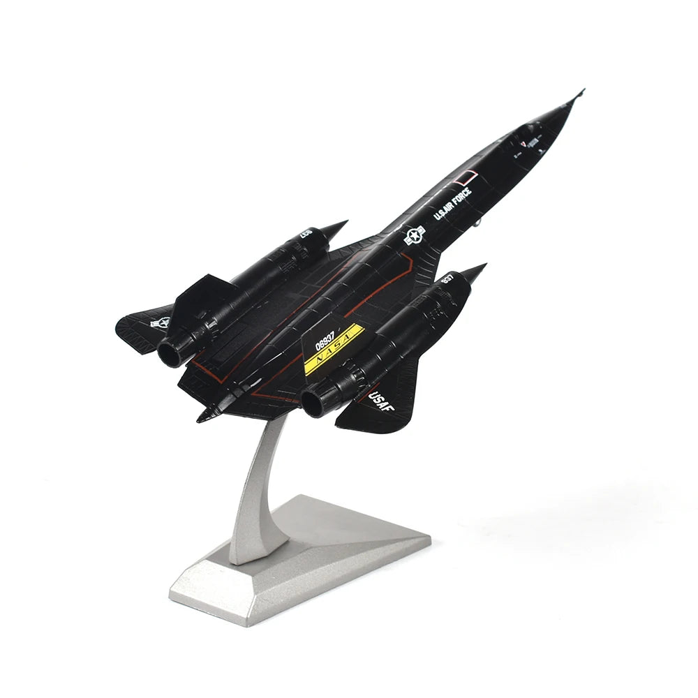 JASON TUTU 1/144 Scale Alloy Model Diecast fighter SR-71 lockheed Blackbird  Aircraft Model Plane DropShippg