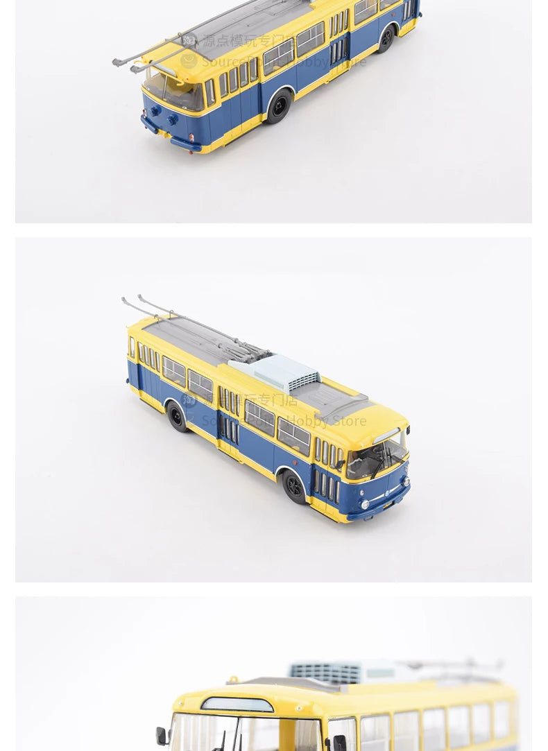 Skoda 9TR Diecast Trackless Tram Bus Model
