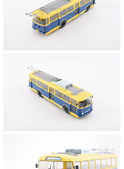 Skoda 9TR Diecast Trackless Tram Bus Model