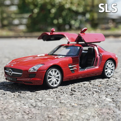 WELLY 1:24 Mercedes-Benz SLS AMG Diecast Model Car