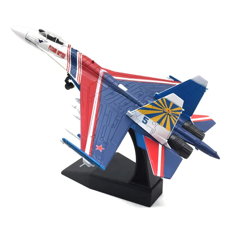 JASON TUTU 1/100 Scale Russia Su27 Military Model Aircraft Model SU-27 fighter jet alloy Plane Drop Shipping