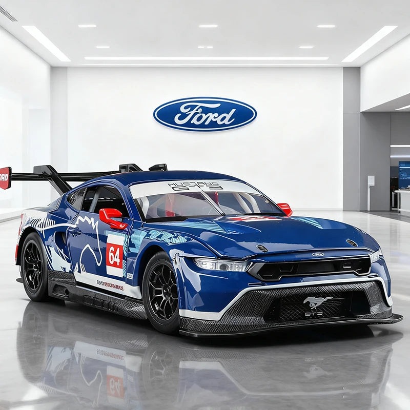 Ford Mustang GT3 Limited Edition Alloy Racing Car Model
