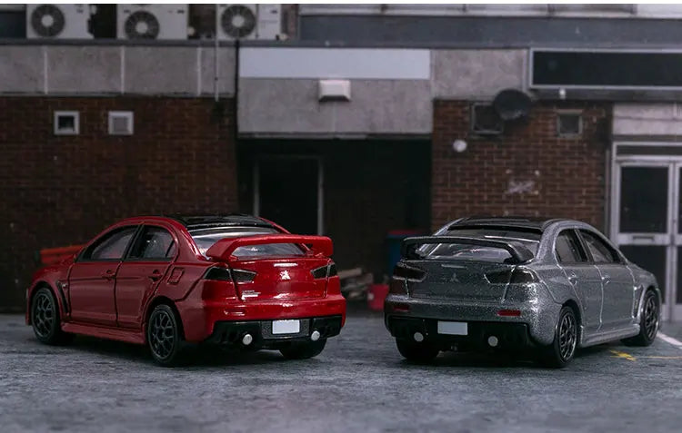 TOMY Mitsubishi Lancer Evolution X (Evo X) JDM 1:64 Diecast Model Car by Maisto