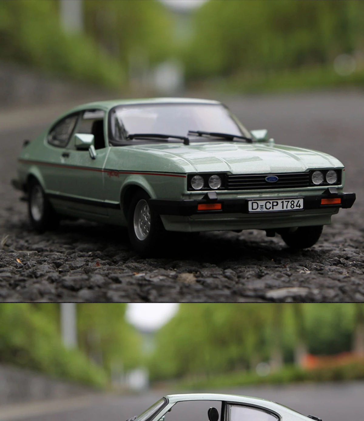 Bburago 1:24 Ford Capri 1982 Alloy Car Diecasts & Toy Vehicles Car Model Miniature Scale Model Car For Children