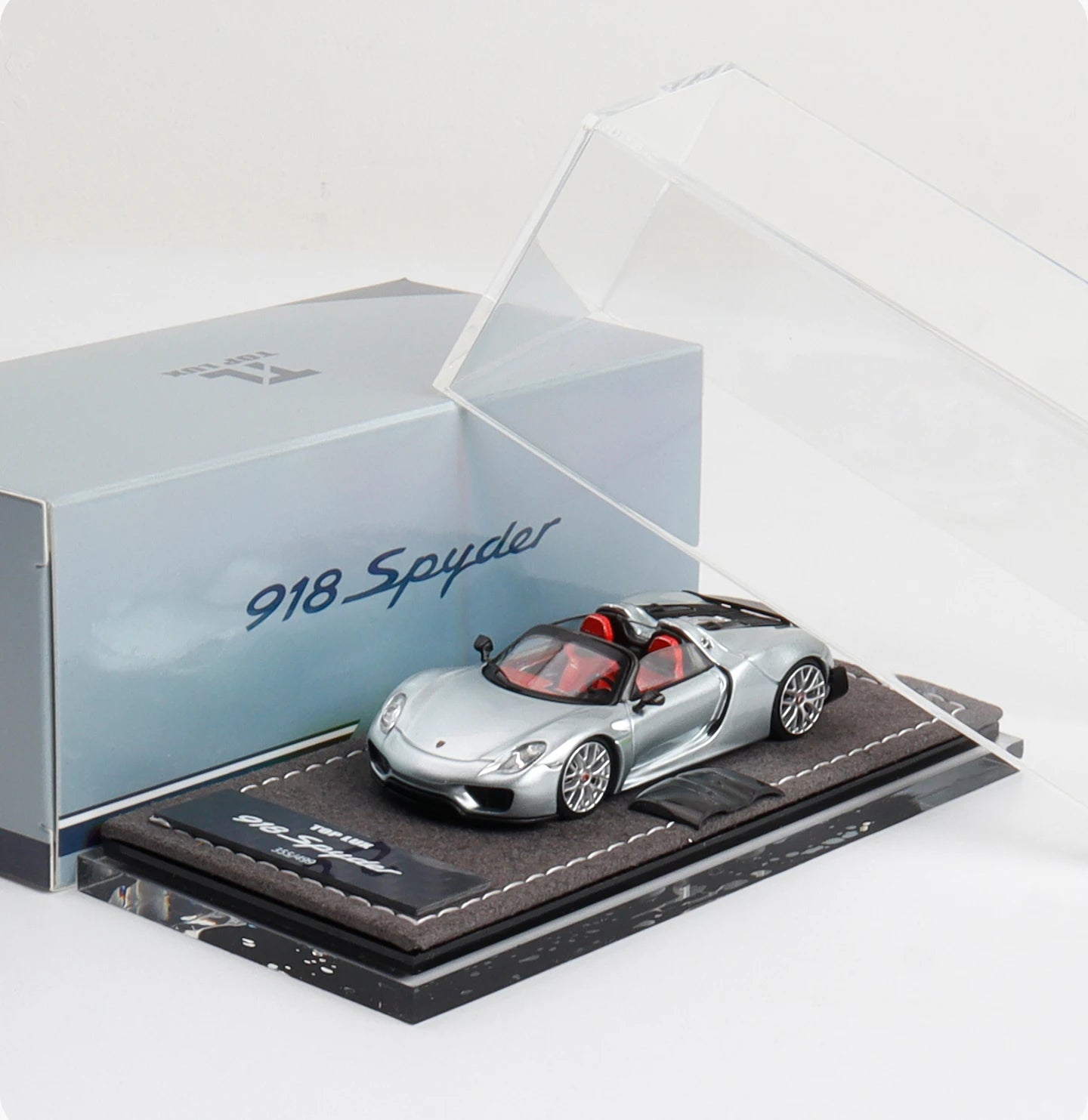 TOP LUX 1:64 Porsche 918 Spyder Diecast Model Car by WELLY
