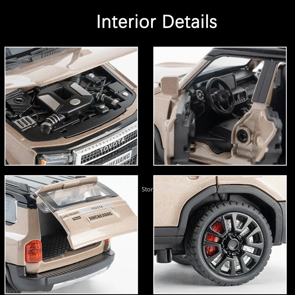 1:32 Prado SUV Diecast Model Collection