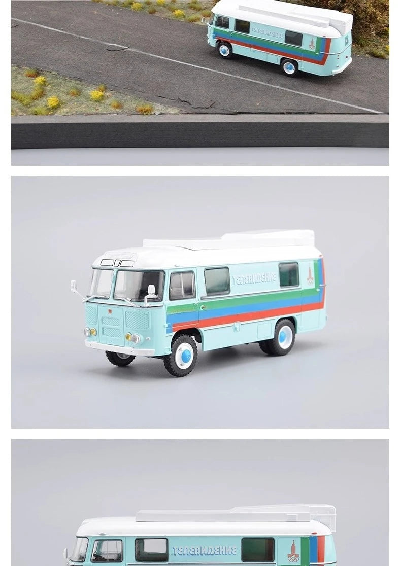 MODEL RTR PAZ-3916 PVS-4 1:43 Moscow Olympics Die-Cast Model