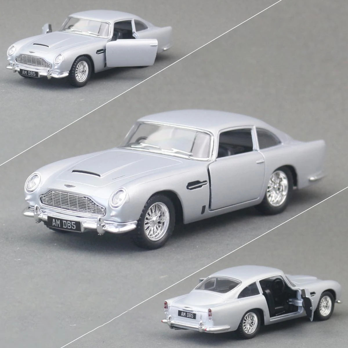 DB5 007 Supercar Alloy Diecast Model Car Premium Collectible Model by WELLY