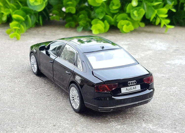 Audi A8 Luxury Sedan Diecast Model Car with Sound & Light – 1:32 Scale