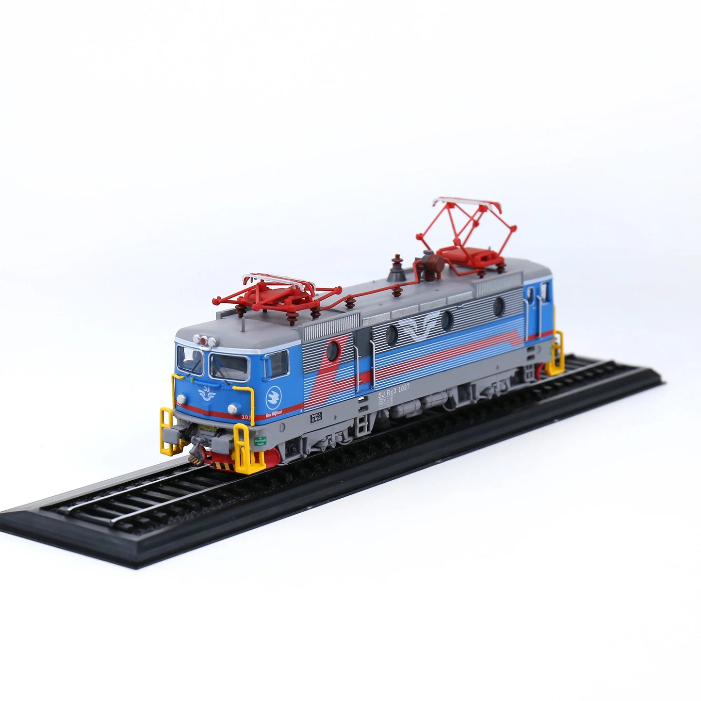1:87 HO Scale RC3 Nr1027 Retro Electric Locomotive Model – High-End Collectible Display Train
