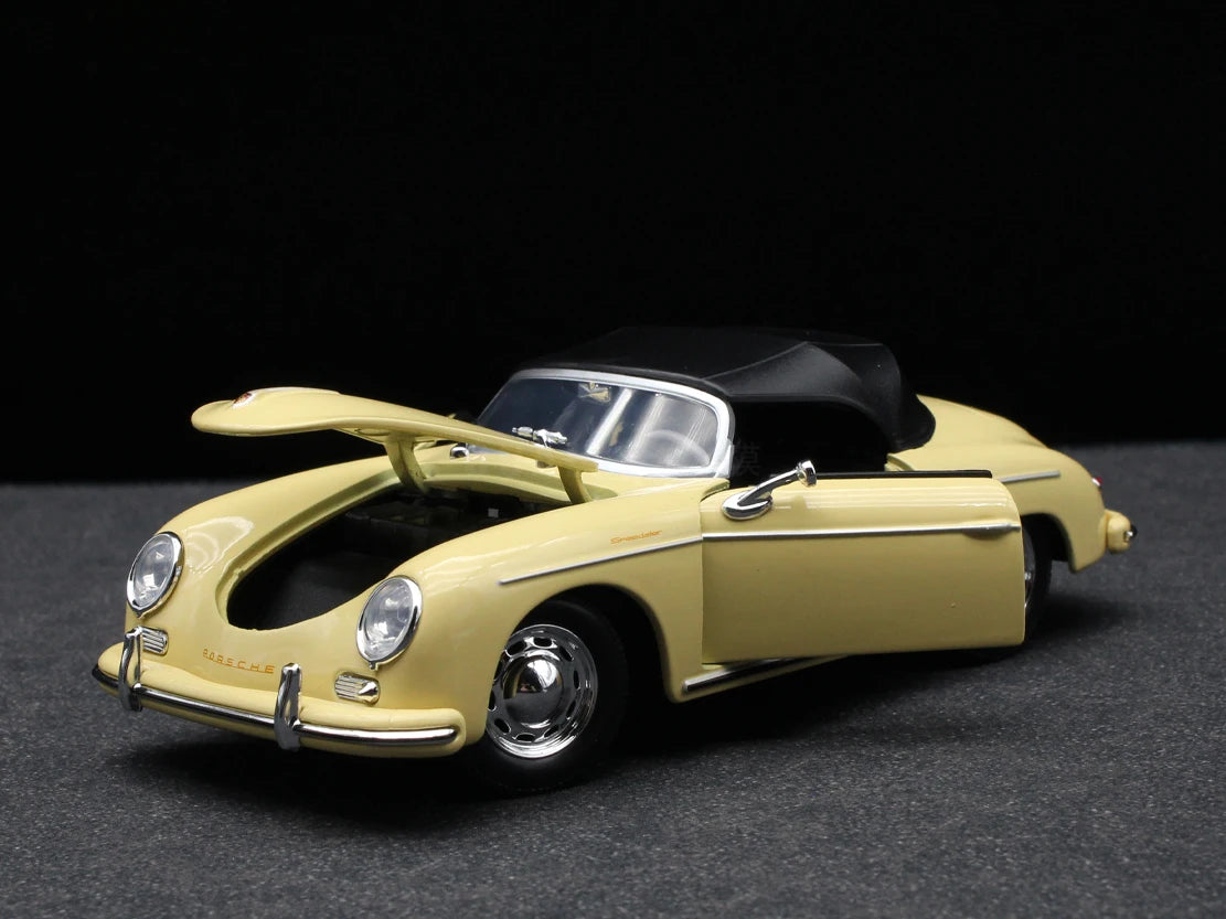 WELLY 1:24 Porsche 356A Speedster Alloy Car Model Diecasts & Toy Vehicles Collect Car Toy Boy Birthday gifts