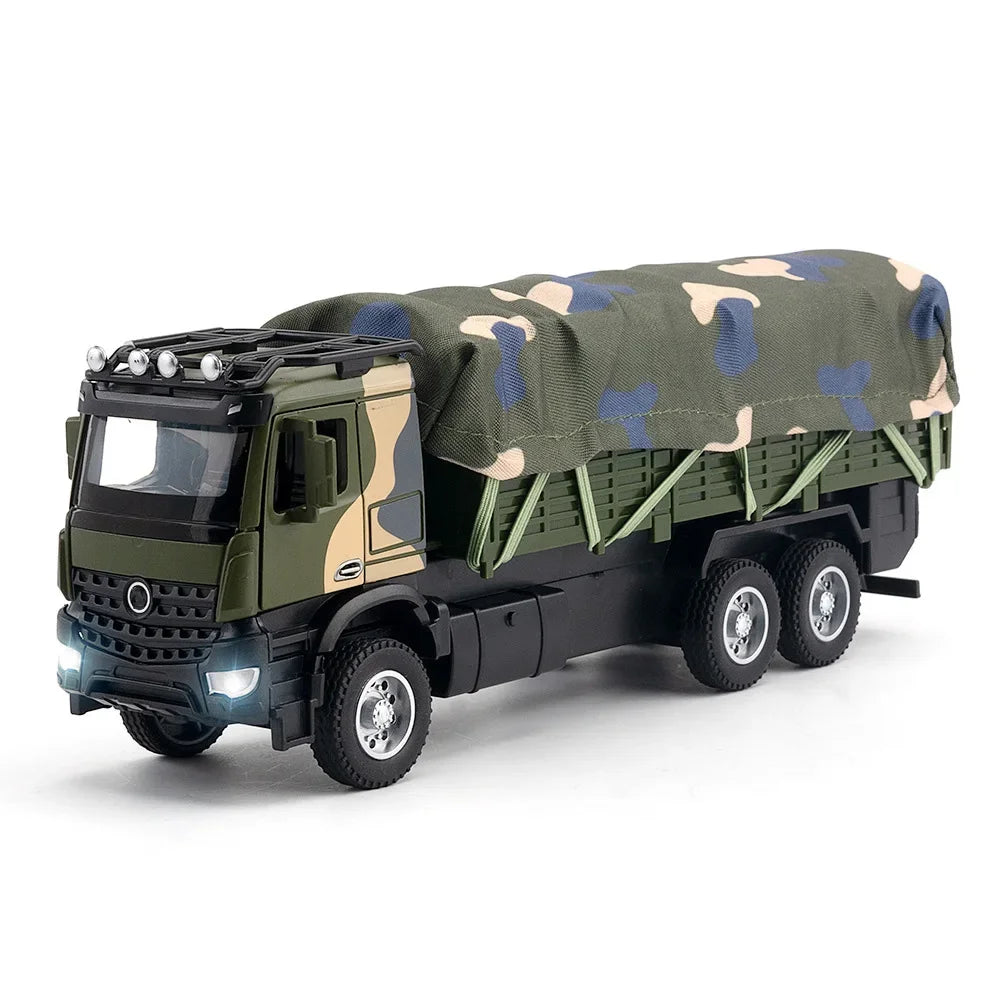 Military Transport Truck Diecast Collectible Model