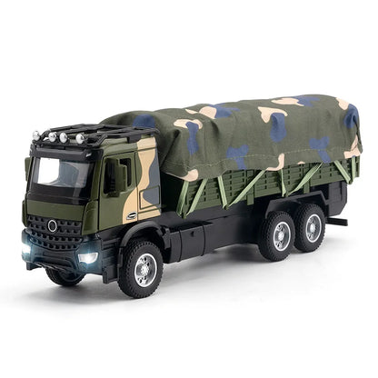 Military Transport Truck Diecast Collectible Model