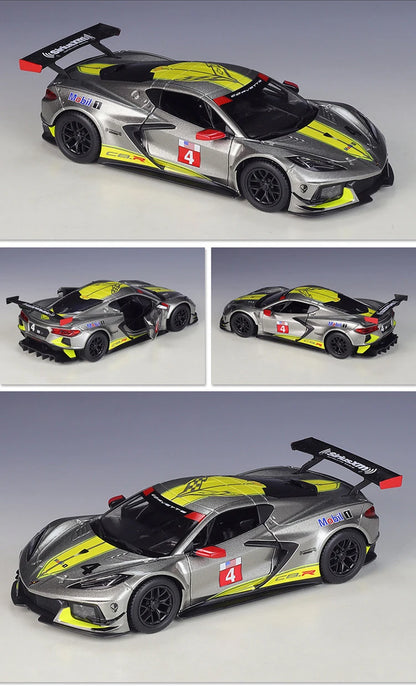 Bburago 1:24 Chevrolet Corvette 1963 Alloy Car Toy Car Metal Collection Model Car Toys For Children Birthday gift