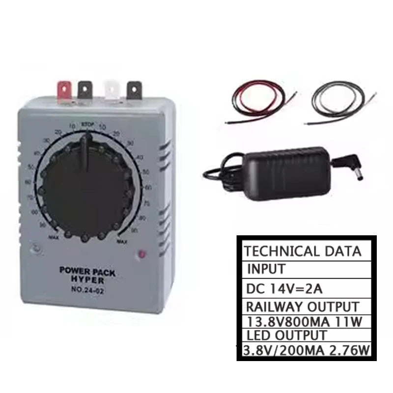 Universal Train Model Controller with Automatic Overload Protection and Speed Control
