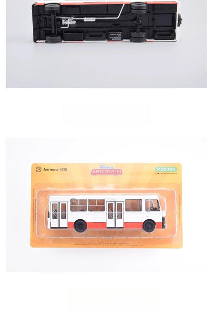 1:43 ALTERNA-4216 Russian City Bus Die-Cast Style Model