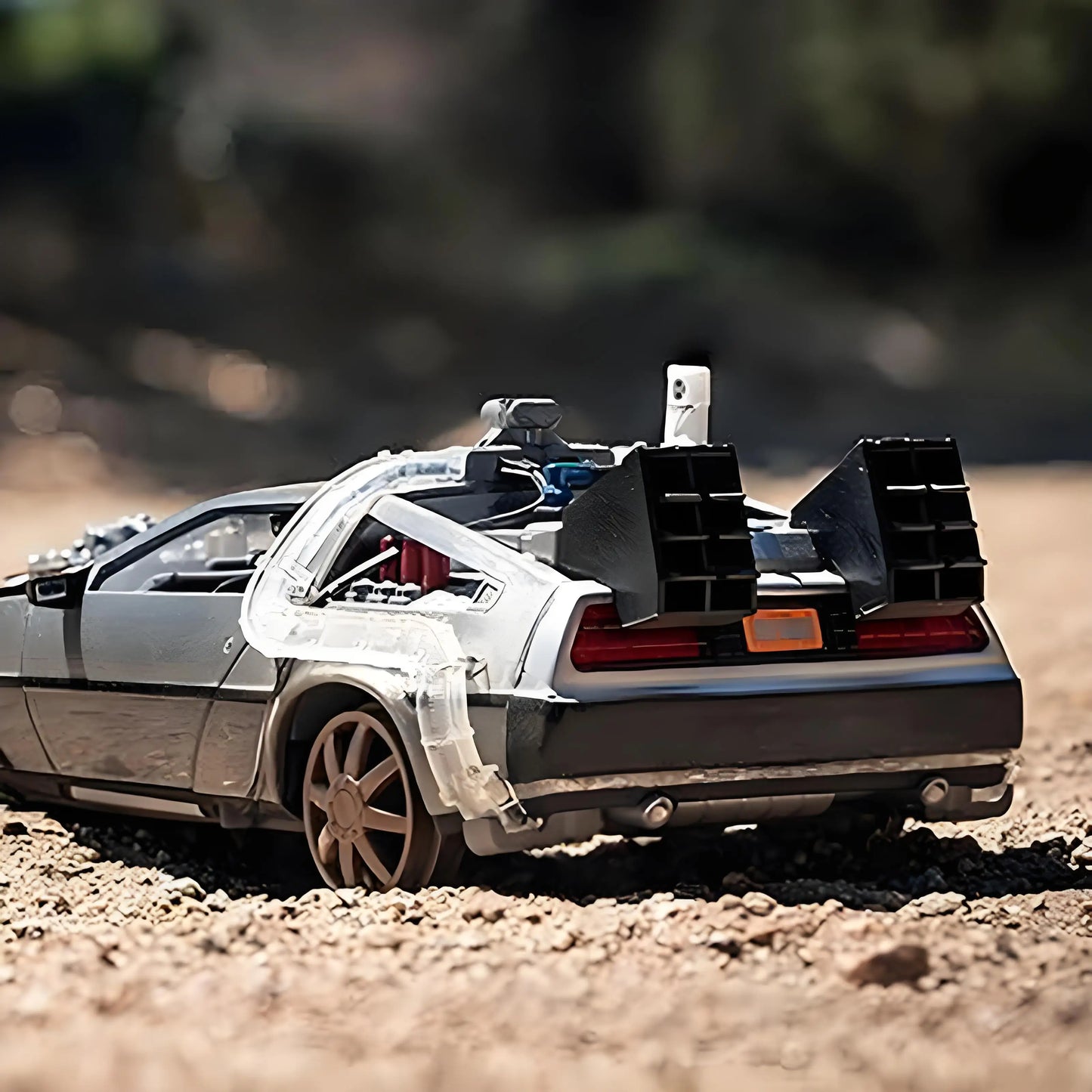 JADA 1:24 Back to the Future DeLorean DMC-12 Diecast Model Car