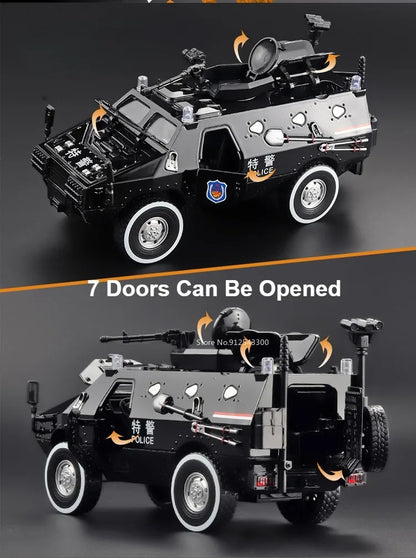 Armored Military Off-road Vehicle Diecast Model Collection