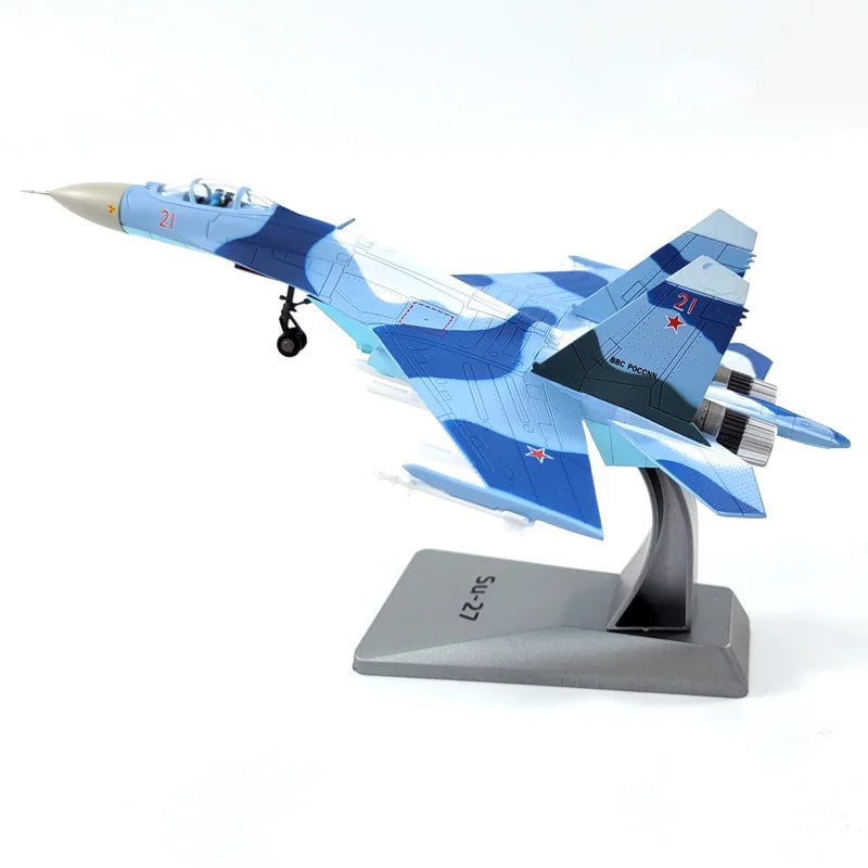 JASON TUTU 1/100 Scale Su35 Alloy Model Russian Fighter SU-35 Aircraft Model Plane Drop Shipping