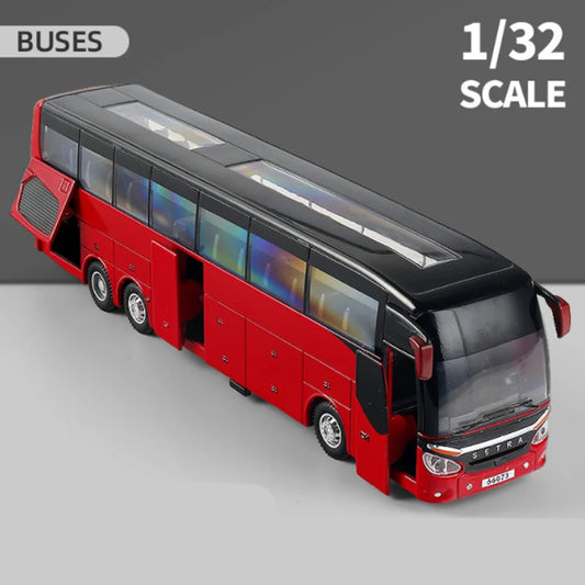 Tourist Bus  Diecast Model Vehicle - Sound & Light Collection