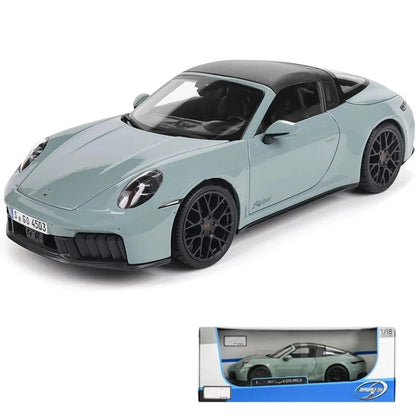 Maisto 1:18 Porsche 911 Targa 4 GTS Die-Cast Model Car with Removable Roof – Original Box