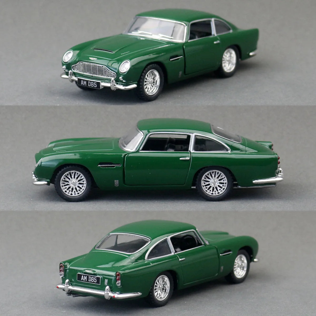 DB5 007 Supercar Alloy Diecast Model Car Premium Collectible Model by WELLY