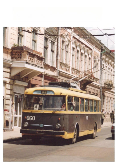 Skoda 9TR Diecast Trackless Tram Bus Model
