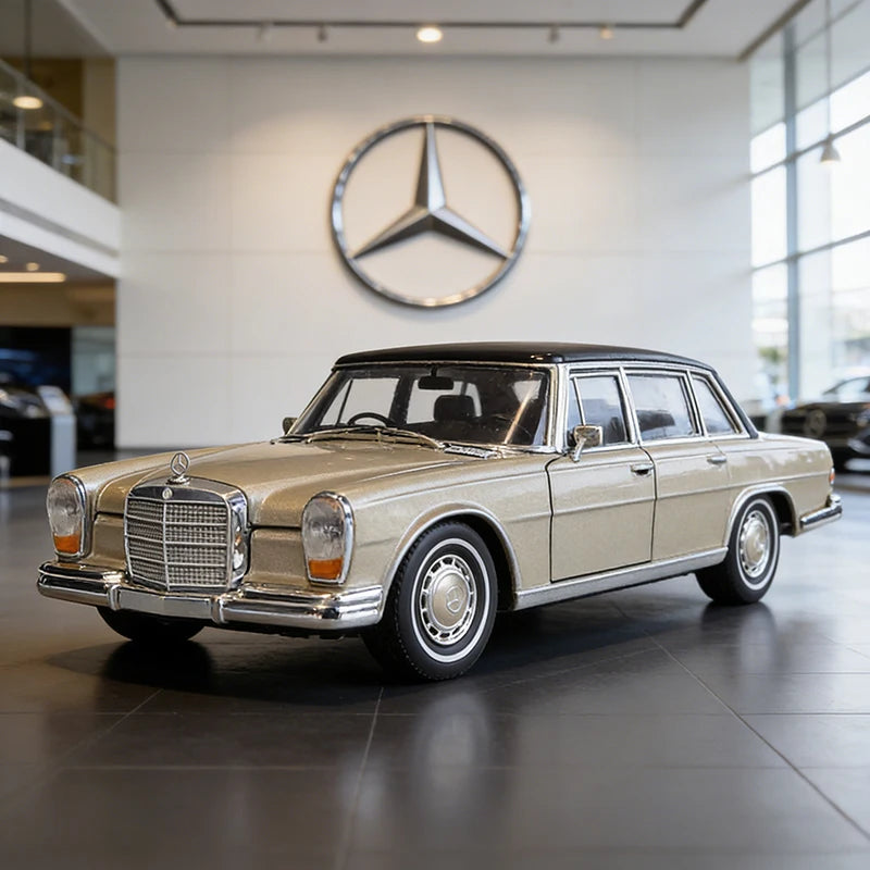 WELLY 1:24 Mercedes Benz 600 Alloy Car Diecasts & Toy Vehicles Car Model Miniature Scale Model Car Toy For Children