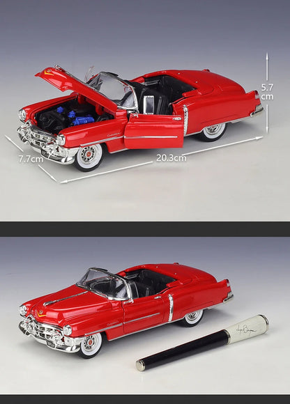 WELLY 1:24 Cadillac Eldorado 1953 Alloy Car Diecast Model Model Car