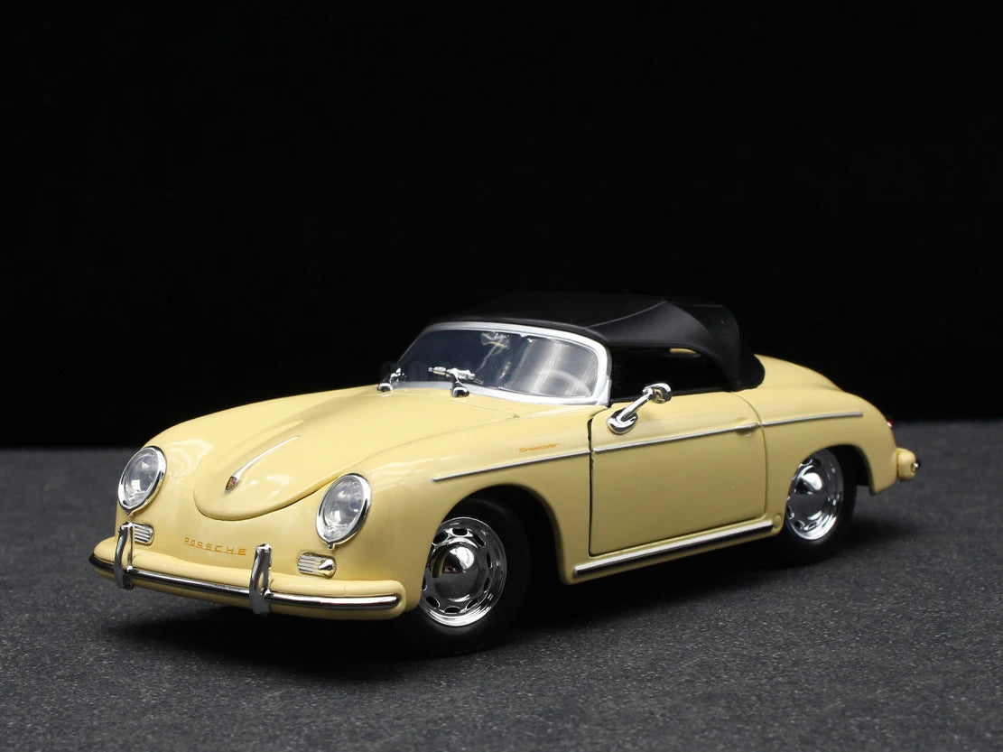 WELLY 1:24 Porsche 356A Speedster Alloy Car Model Diecasts & Toy Vehicles Collect Car Toy Boy Birthday gifts