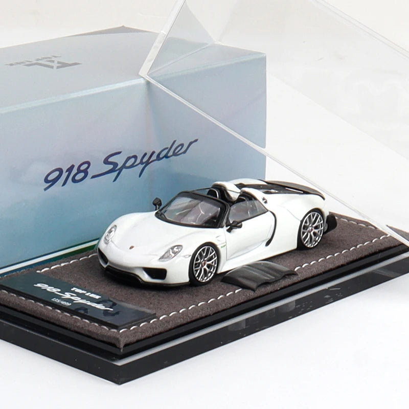 TOP LUX 1:64 Porsche 918 Spyder Diecast Model Car by WELLY