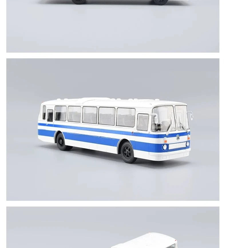 1/43 Scale LAZ-699R Intercity Coach Model Bus